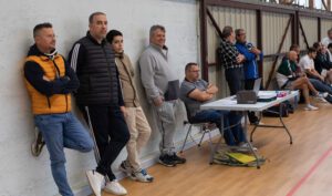 spectateurs tennis de table Parçay-Meslay